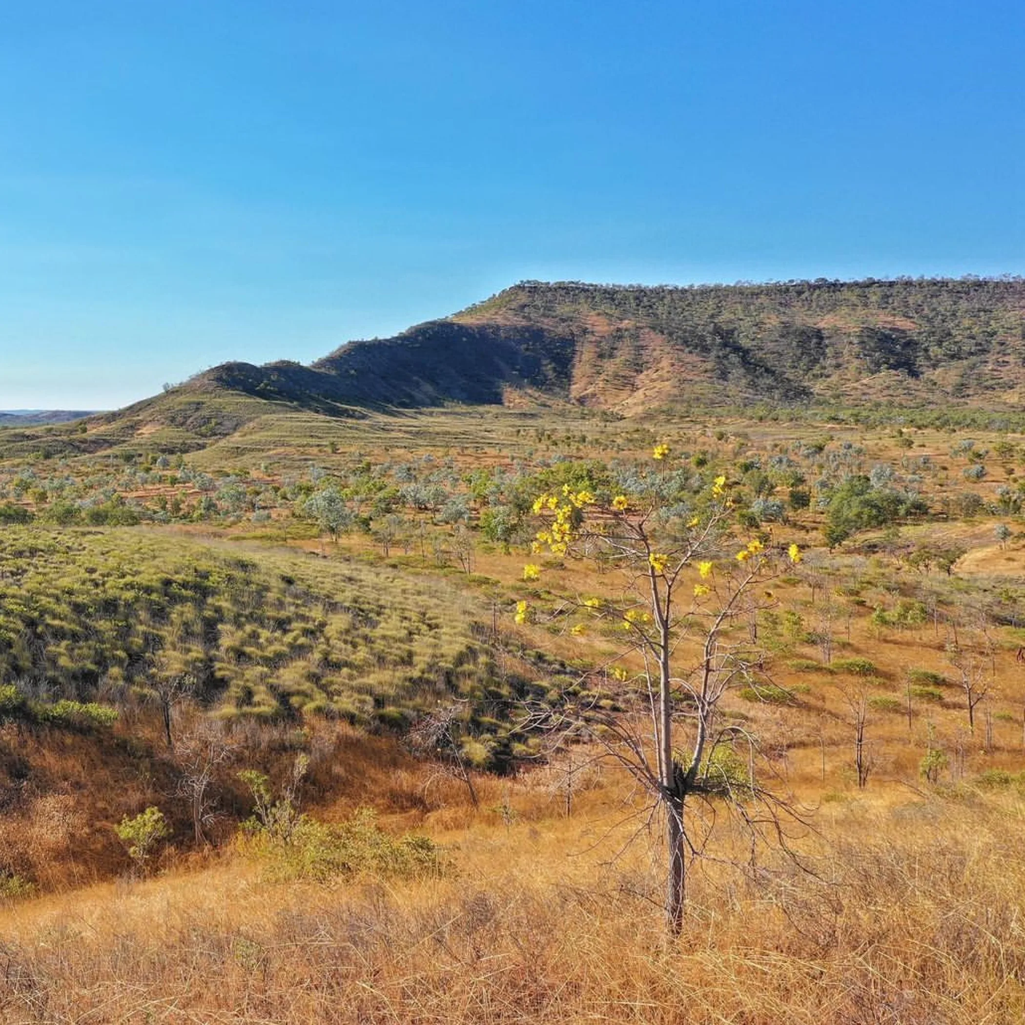 remote australian hiking terrain